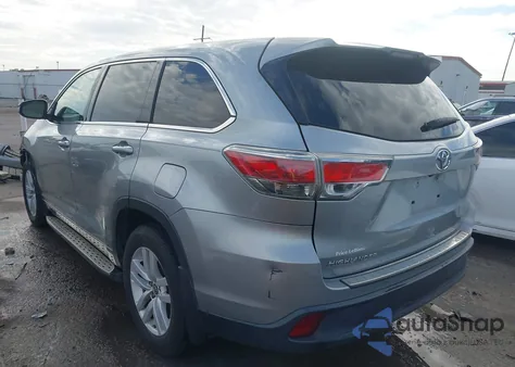 2016 Toyota Highlander Le z USA, uszkodzony, nr VIN 5TDZARFH8GS021448